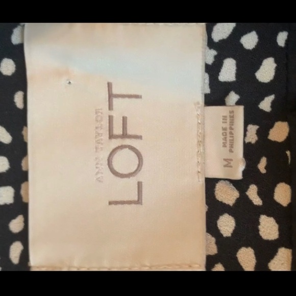 Loft Black & white pattern jacket size 14 - Picture 3 of 3